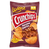 LORENZ CHIPSY CRUNCHIPS PIECZONE ZEBERKA 140G