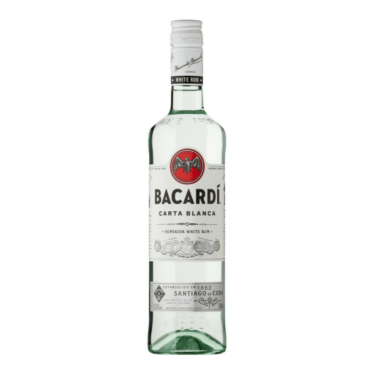 Bacardi Carta Blanca 700ml 37,5 %