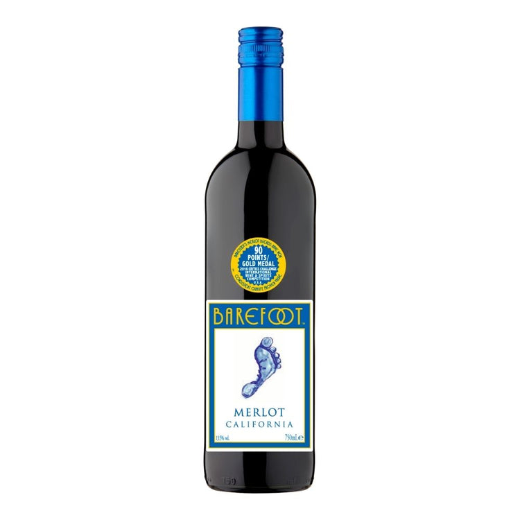 Barefoot Merlot 750 ml 13,5%