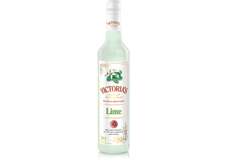 Victoria's syrop barmanski LIME 490ml
