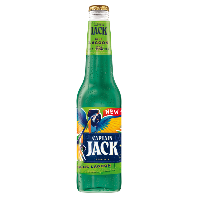 CAPTAIN JACK BLUE LAGOON 6% BUT. 400ml