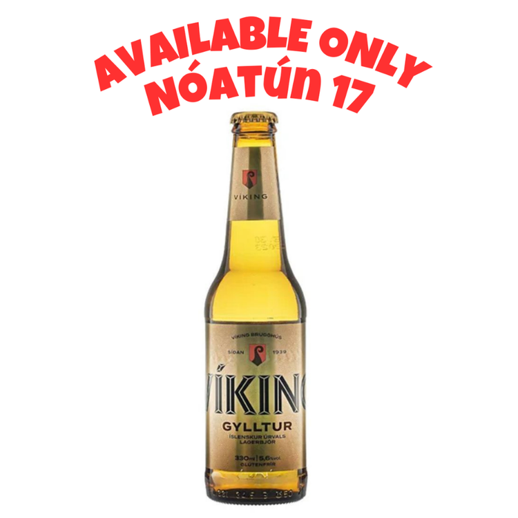 Víking Gylltur 0,33L gler - Nóatún 17