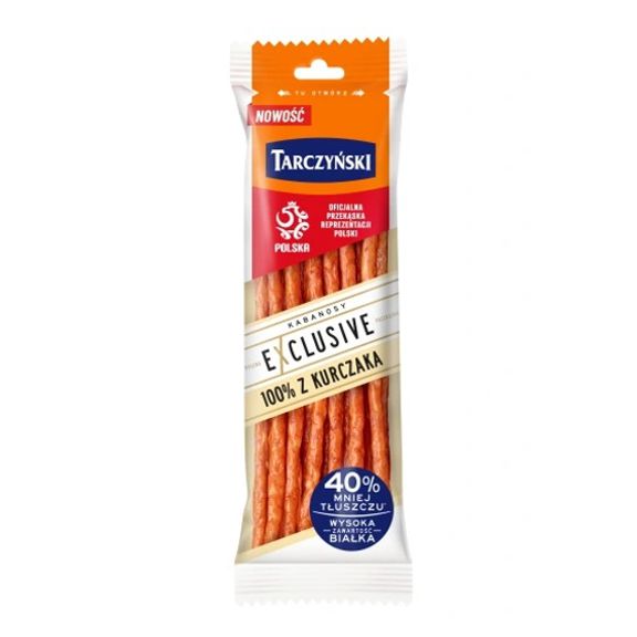 TARCZYŃSKI KABANOS EXCLUSIVE 100% CHICKEN 90G
