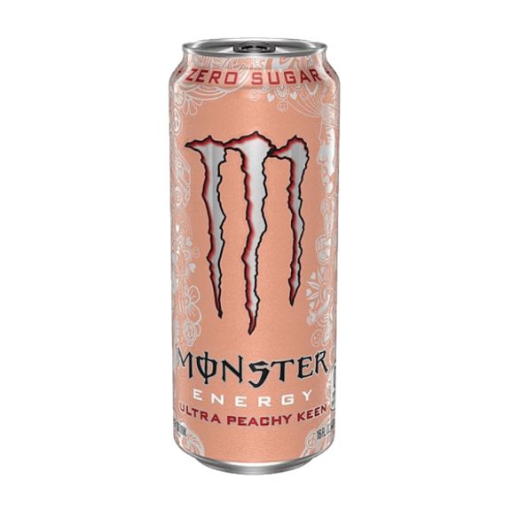 NAPÓJ MONSTER ENERGY ULTRA PEACHY KEEN ZERO SUGAR 0,5L