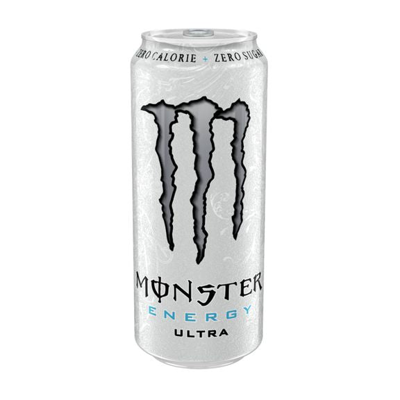 MONSTER ENERGY ULTRA WHITE 0,5