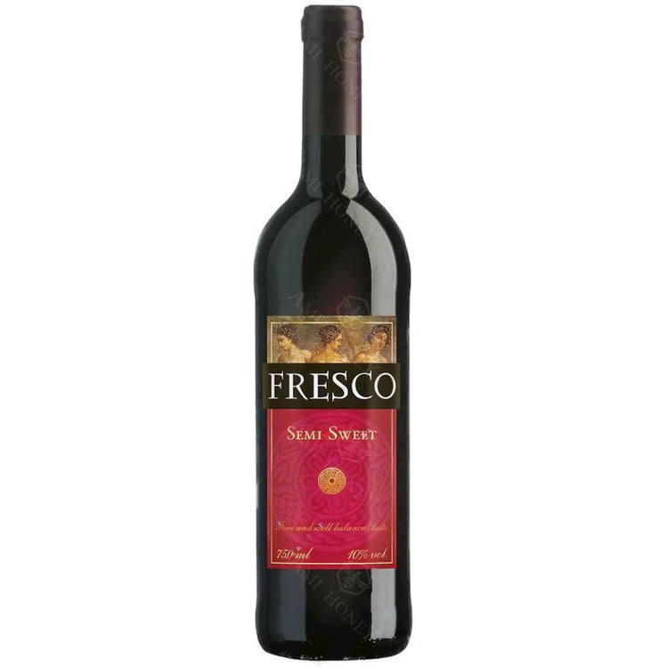 FRESCO CZERWONE PÓŁSŁODKIE 0,75L
