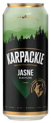 Piwo Karpackie Jasne 6% 500 ml Puszka