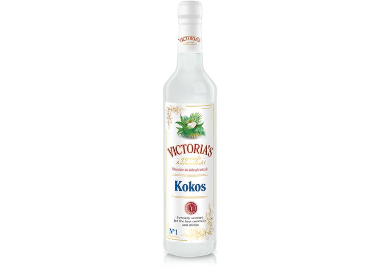 Victoria's syrop barmanski KOKOS 490ml