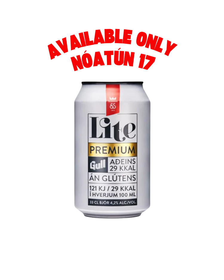 Gull Lite Premium 4,2%  330ml NÓATÚN 17