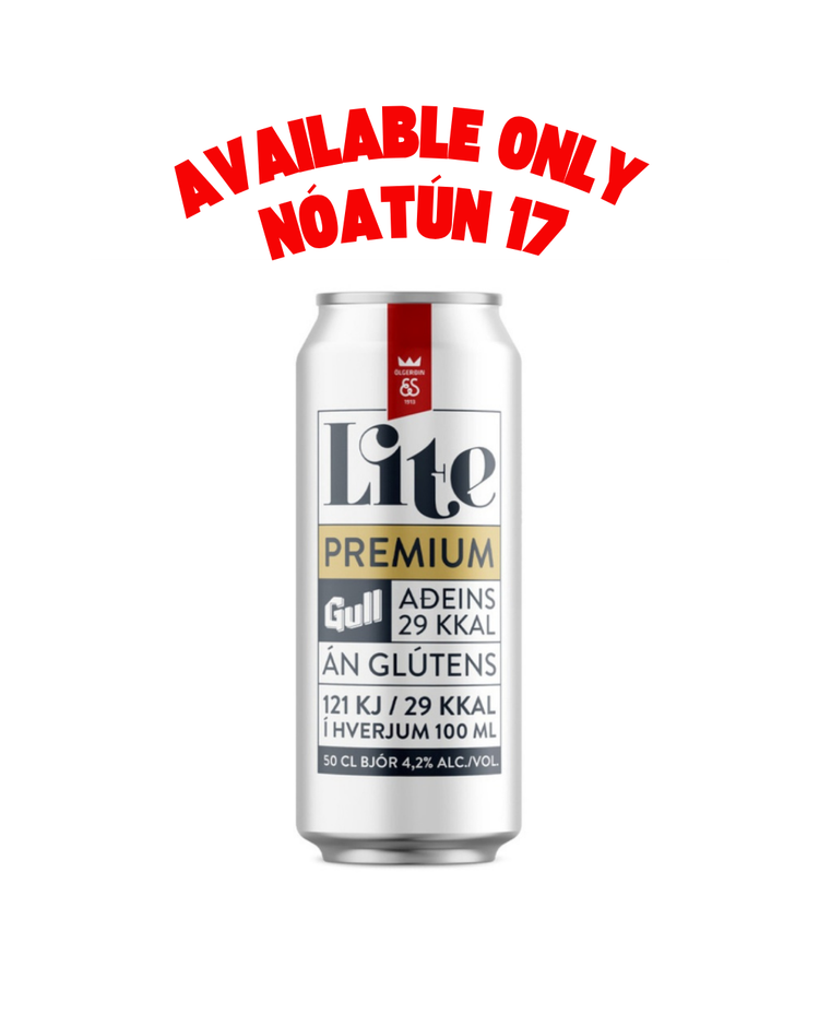 Gull Lite Premium 4,2% 0,5L NÓATÚN 17