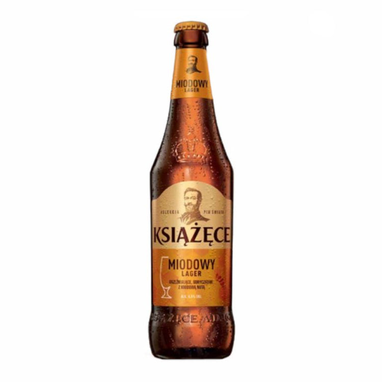 KSIĄŻĘCE MIODOWE 0.5l 4,5% but