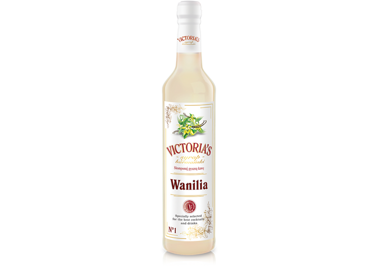 Victoria's syrop barmanski VANILIA 490ml