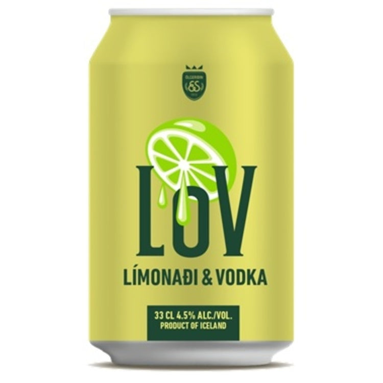 LoV (Límonaði & Vodka) 4,5% 0,33l Dósir