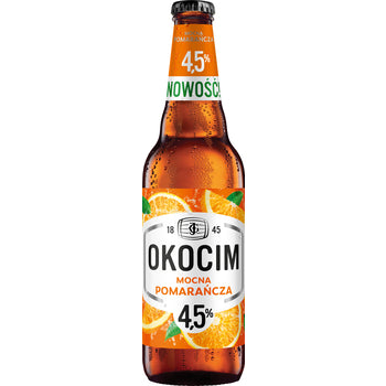 OKOCIM RADLER MOCNA POMARAŃCZA 4,5% BUT