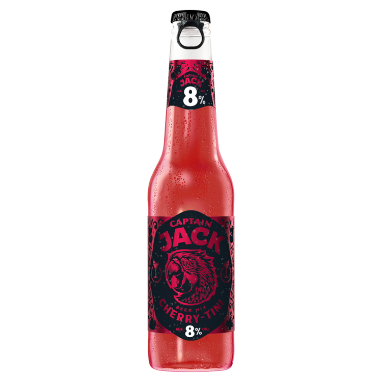 CAPTAIN JACK CHERRY TINI 8% 0.4L