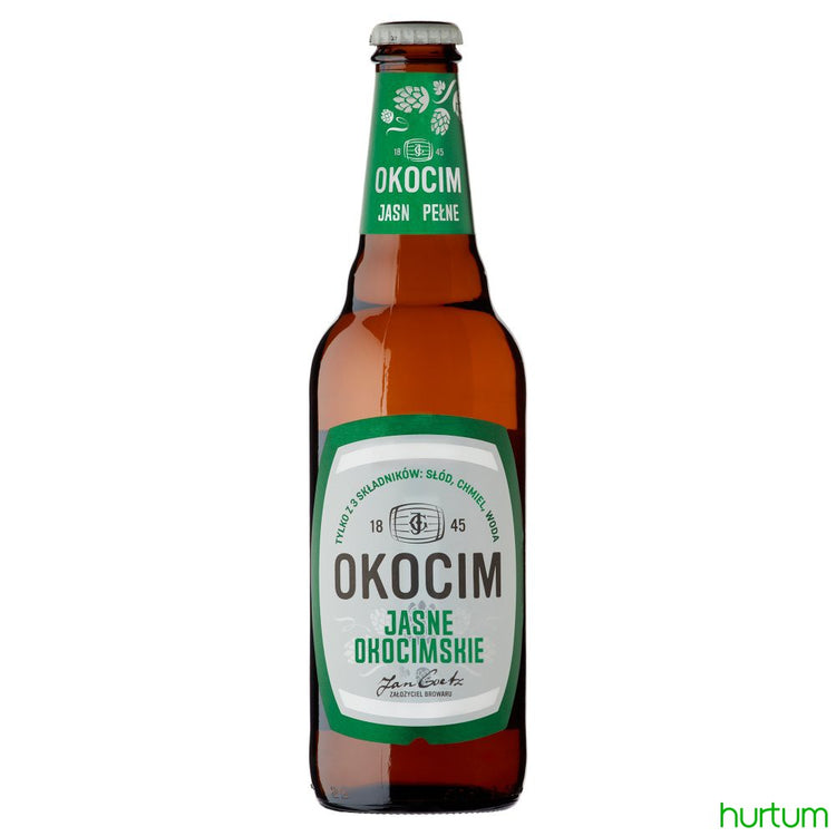 OKOCIM JASNE OKOCIMSKIE 5.1% BUT 500ml