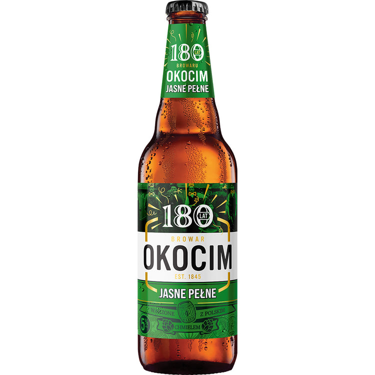 OKOCIM JASNE PELNE 5,0% BUT 500ml