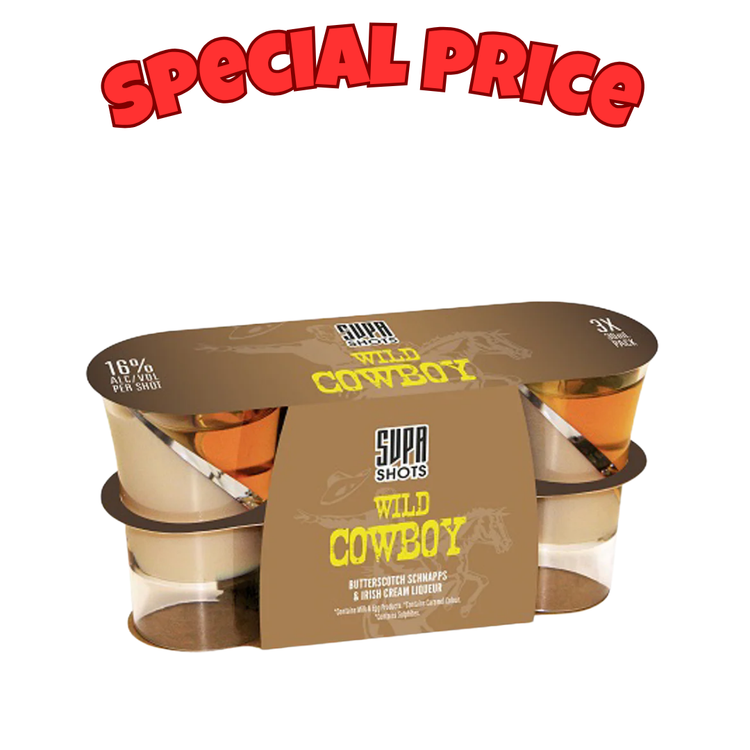 SUPA Shots Wild Cowboy 16%