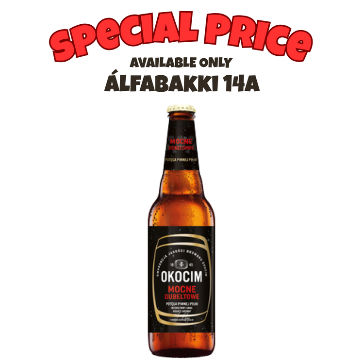 OKOCIM MOCNE DUBELTOWE 6,5% BUT 500ml