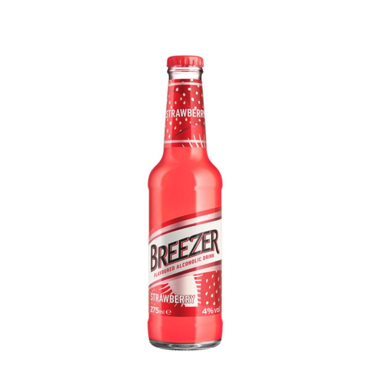 Breezer Strawberry 4% Flask