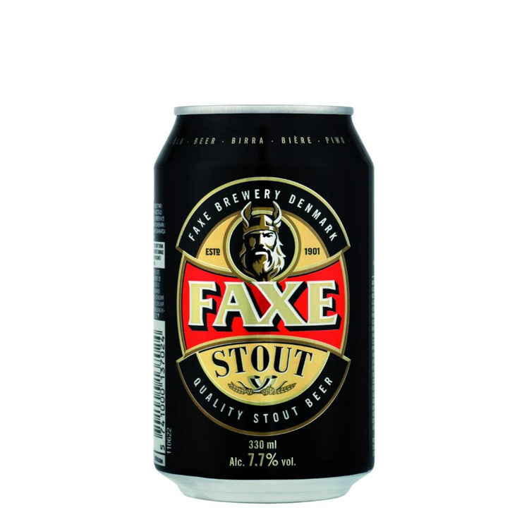 Faxe Stout 7.7% 330ml bottle