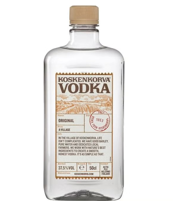 VODKA KOSKENKORVA  37,5%  500ml