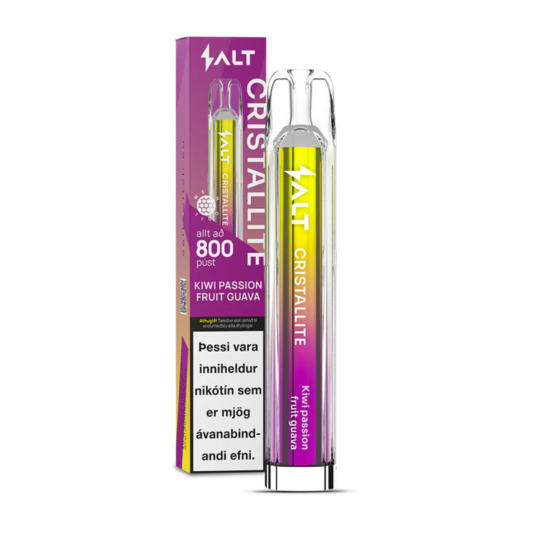 SALT Cristallite - Kiwi Passion Fruit Guava