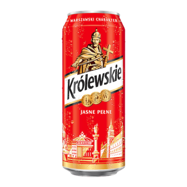 KROLEWSKIE JASNE PEŁNE 5,2% PUSZKA 500ml