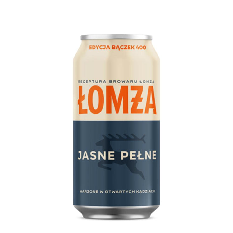 Lomza Full Lager Beer 400ml  6%  DOS