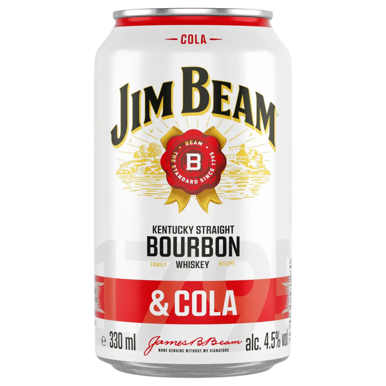 JIM BEAM COLA 0.33L 4.5%