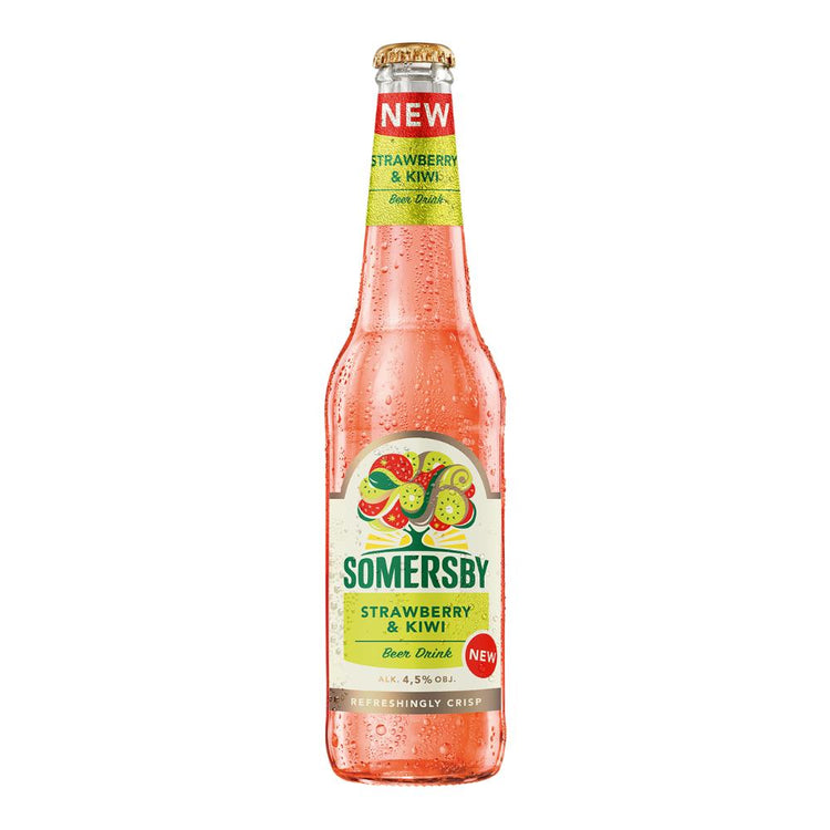 SOMERSBY STRAWBERRY KIWI 4.5% BUTELKA 400ml