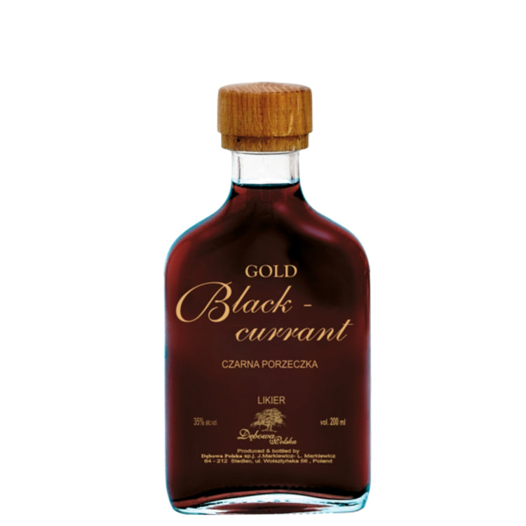 Debowa Liqueur Gold Blackcurrant 0,2l