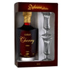 Debowa Liqueur Gold Cherry 0,7l + 2 shot glasses