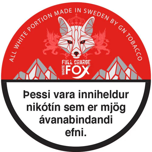 White Fox Full Charge (Rauður)