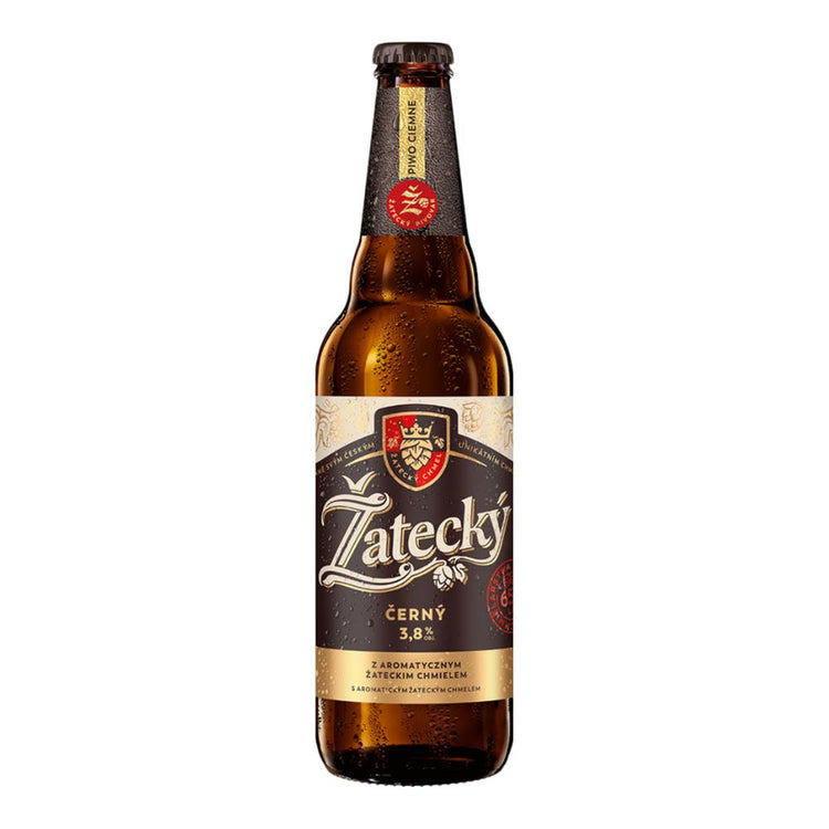 ZATECKY CERNY POLSKA 3,8% FLÖSKA 500ml