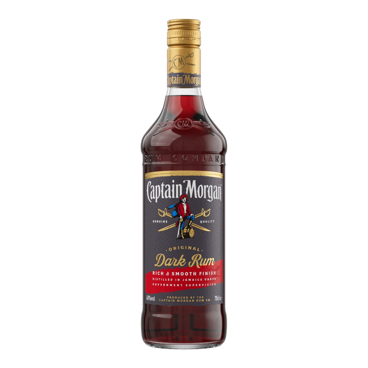 CAPITAN MORGAN DARK 0.7L 40%