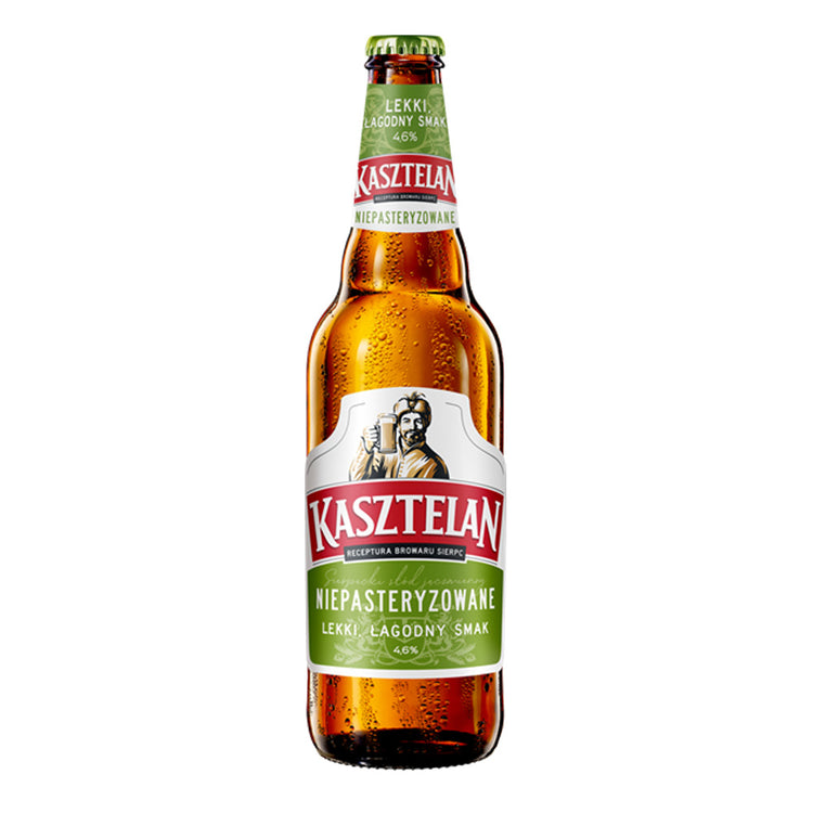 KASZTELAN NIEPASTERYZOWANE 4,6% BUT. 500ml