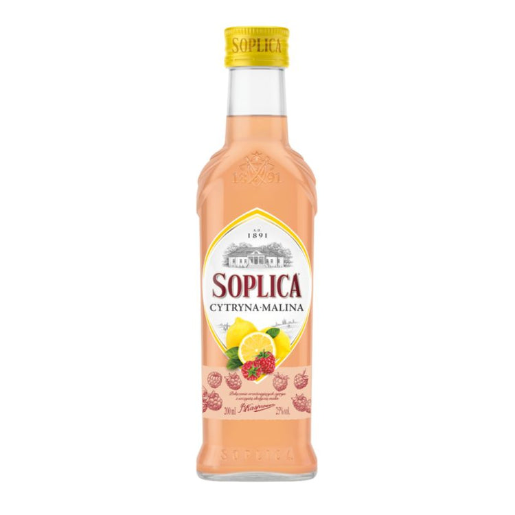 SOPLICA CYTRYNA - MALINA 0.2L 25%